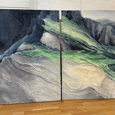 The Stoneborn Kingdom (200x120cm)