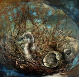 The meeting (100x100cm)