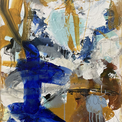 Golden wings (40x50cm)