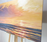 The evening idyll (120x80cm)