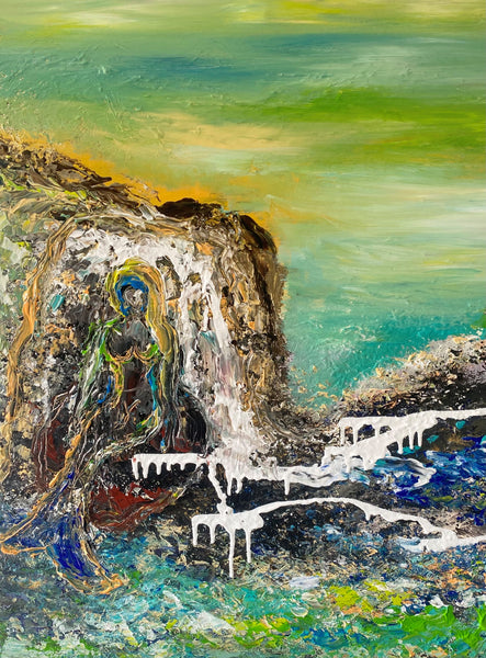 The cave in the sea (60x80cm)
