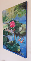 Like a fish in the water (60x80cm)