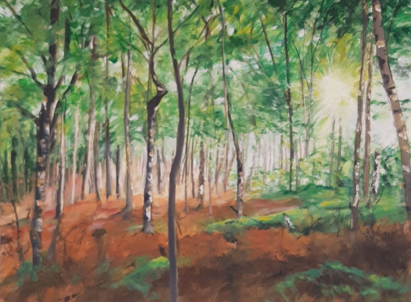 A walk in the forest (80x60cm)