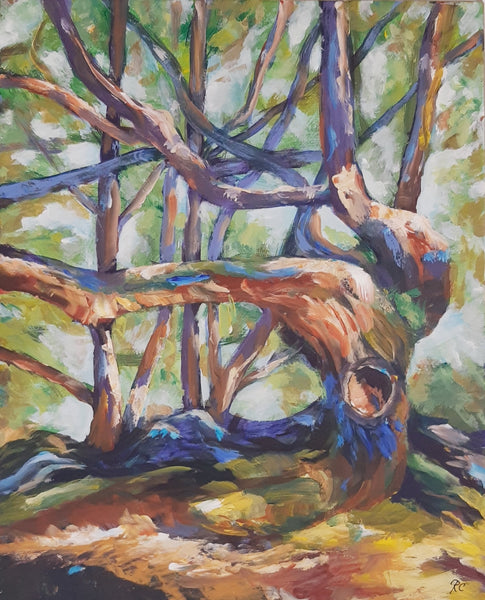 The troll forest (40x50cm)