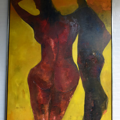 The model and the shadow (150x200cm)