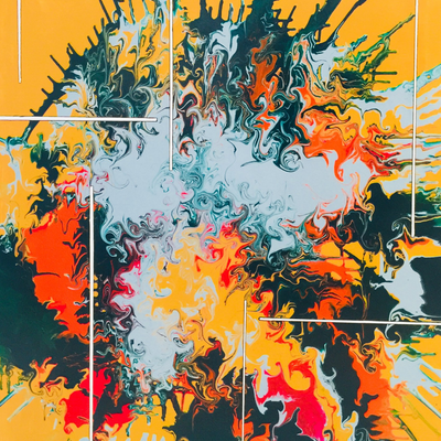 Smooth movement (100x120cm)