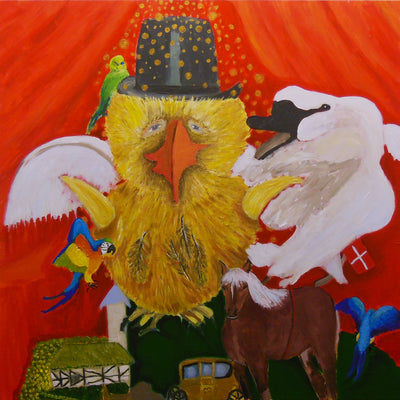Bird songs (100x100cm)