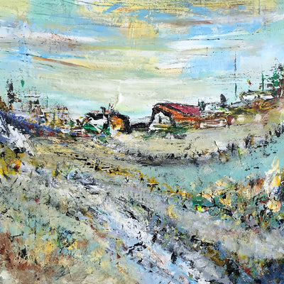 Landscape composition no. 2319 (40x40cm)