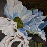 French anemones (80x80cm)