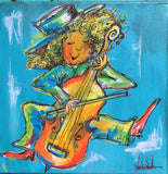 Small cello (30x30cm)