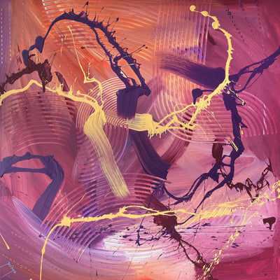 Lucid dreams (80x80cm)