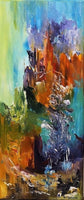 The valley of light (30x70cm)