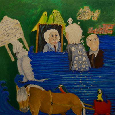 The primordial soup (100x100cm)