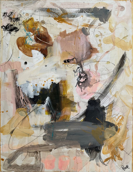 Butterflies in the night (70x90cm)