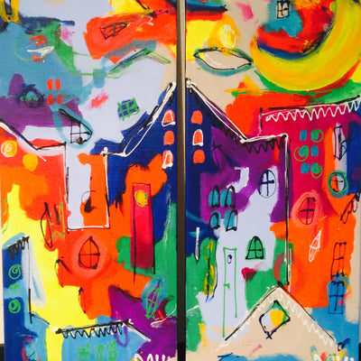 Enjoy the day (60x70cm)