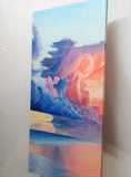 Burning sky (70x140cm)