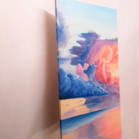 Burning sky (70x140cm)