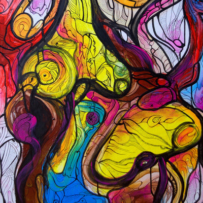A woman (60x80cm)