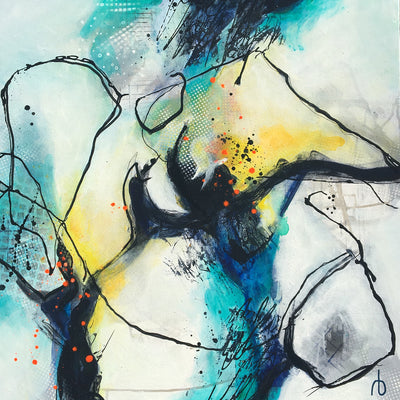 Turning point ( 70x70 cm )