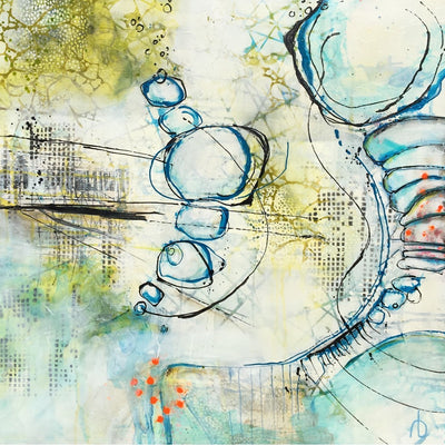 Dream higher ( 70x70 cm )