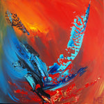 Abstract spartel 6 ( 50x50 cm )