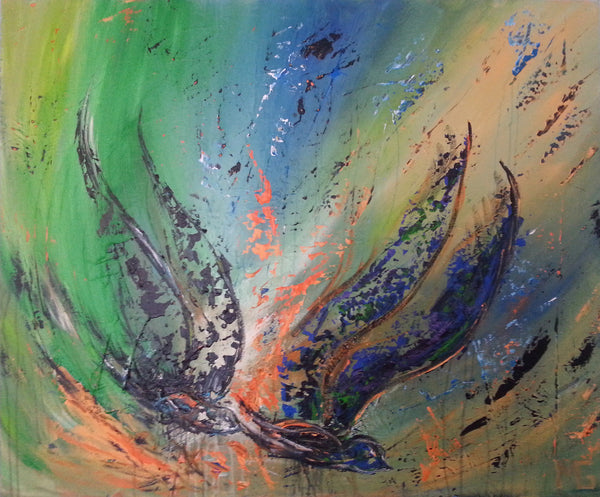 Abstract spartel 19 (120x100cm)