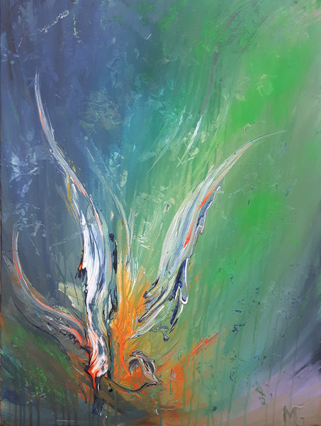 Abstract spartel 33 ( 70x90 cm )