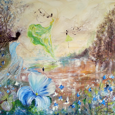 Dancer ( 120x100 cm )