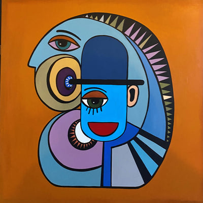 The man in me (80x80cm)