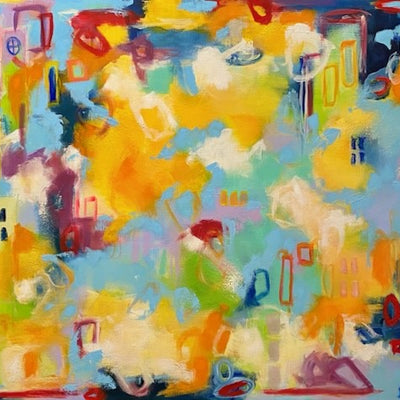 Let yourself loose (120x100cm)