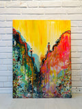 The light in the mountains (60x80cm)